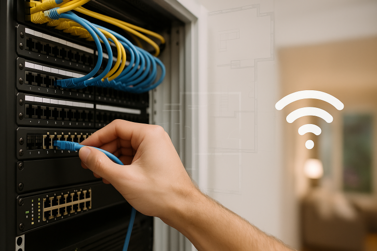 Kdy volit strukturovanou kabeláž místo pouze WiFi